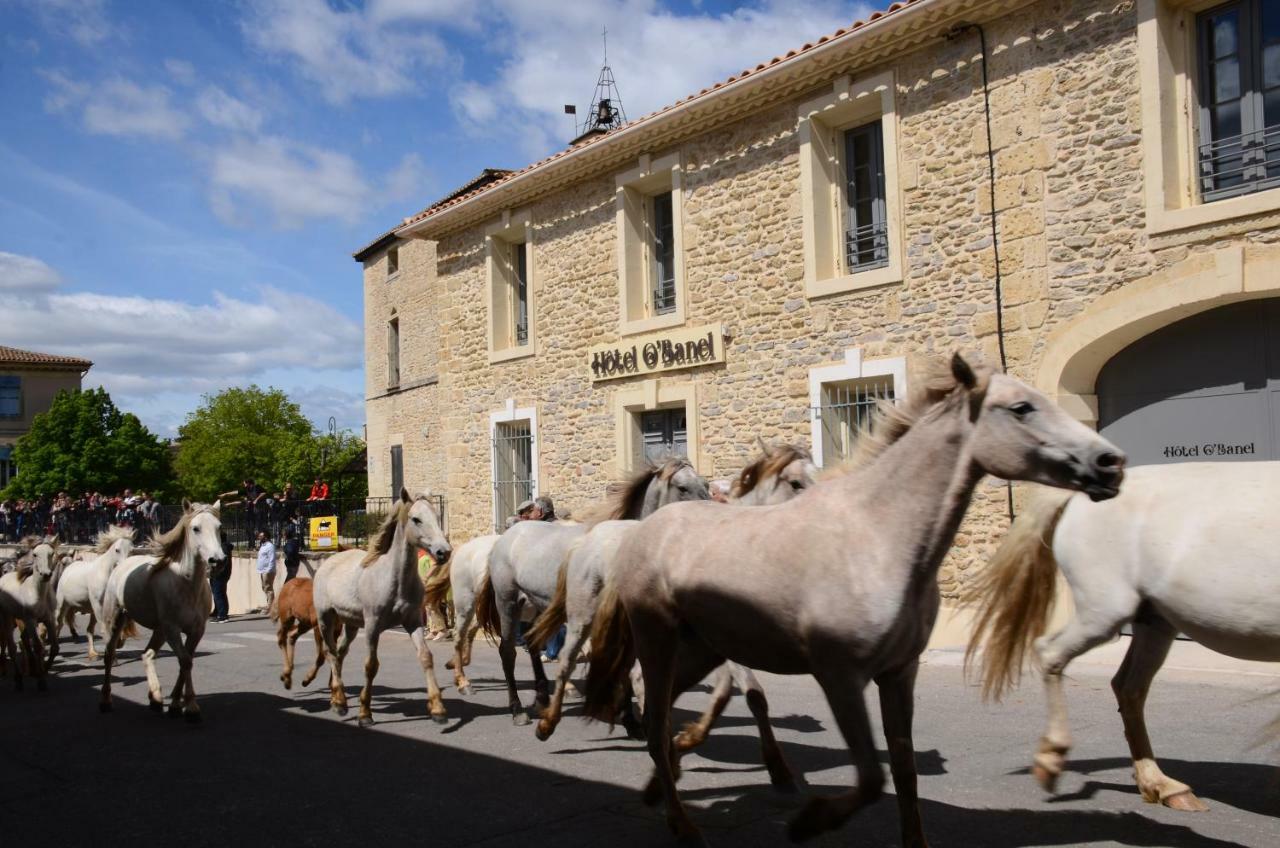 Hôtel O’Banel Gallargues-le-Montueux Exterior foto